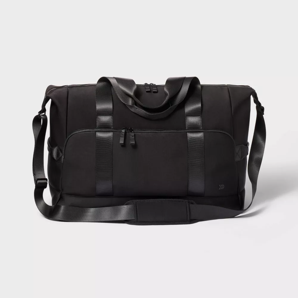 Faux_Neoprene_Weekender_Bag_-_All_In_Motion_Tan_Softside_Carry-On_Luggage_1.webp Faux Neoprene Weekender Bag - Image 1