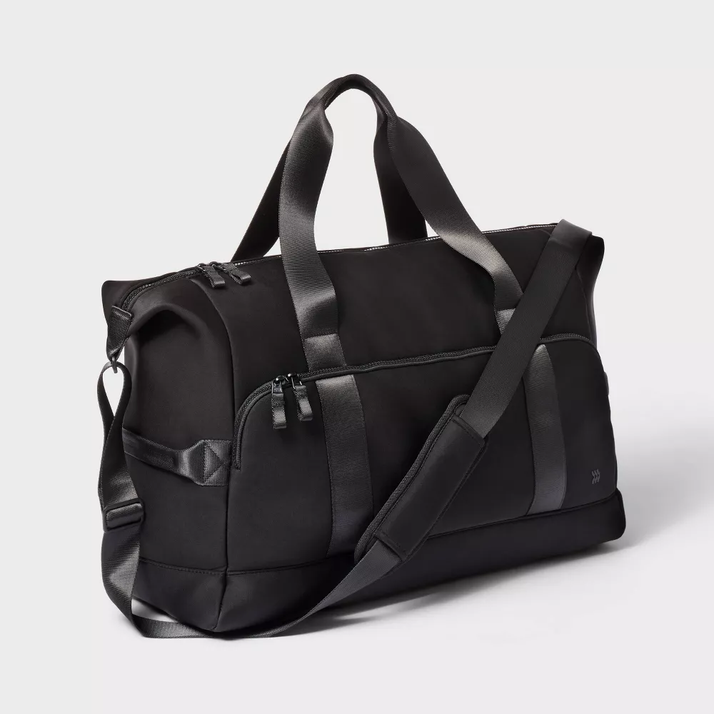 Faux Neoprene Weekender Bag - Image 2