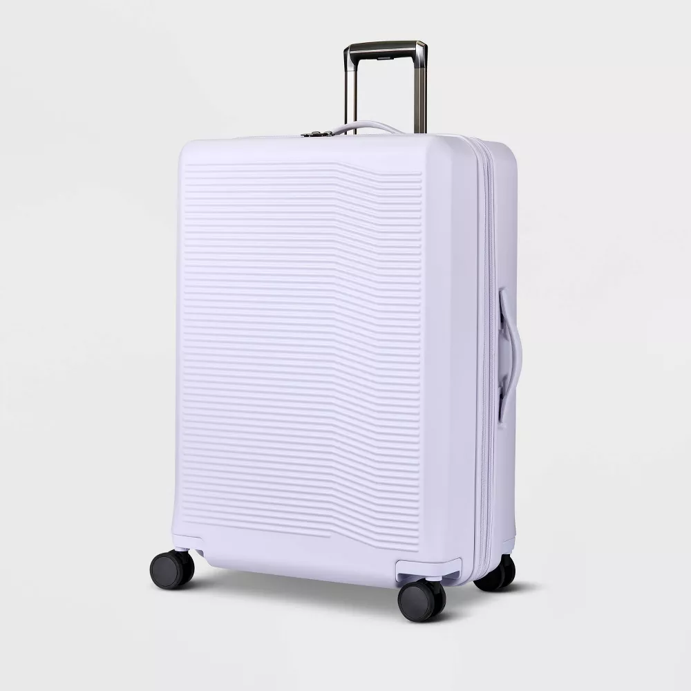 Signature_Hardside_Large_Checked_Spinner_Suitcase_-_Open_Story™_1.webp Signature Hardside Large Checked Spinner Suitcase - Open Story™ - Image 1