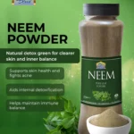 Neem Powder 250g Jar, 100% Pure & Natural Herbal Powder